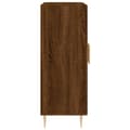 Miniatyrbilde 6 av 11: vidaXL Skjenk brun eik 69,5x34x90 cm konstruert tre