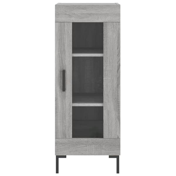 vidaXL Senkki harmaa Sonoma 34,5x34x90 cm tekninen puu