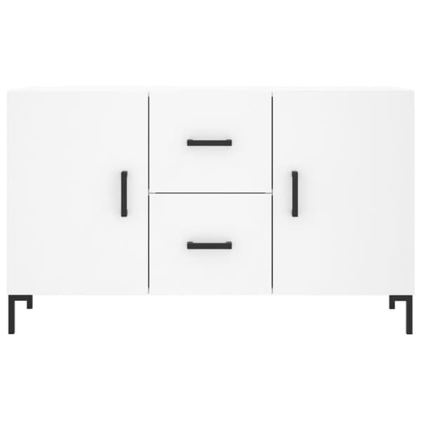 vidaXL skænk 100x36x60 cm konstrueret træ hvid