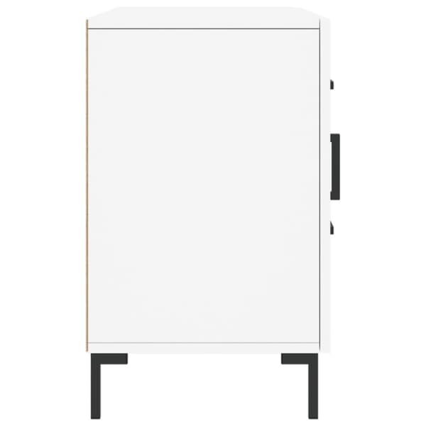 vidaXL skænk 100x36x60 cm konstrueret træ hvid