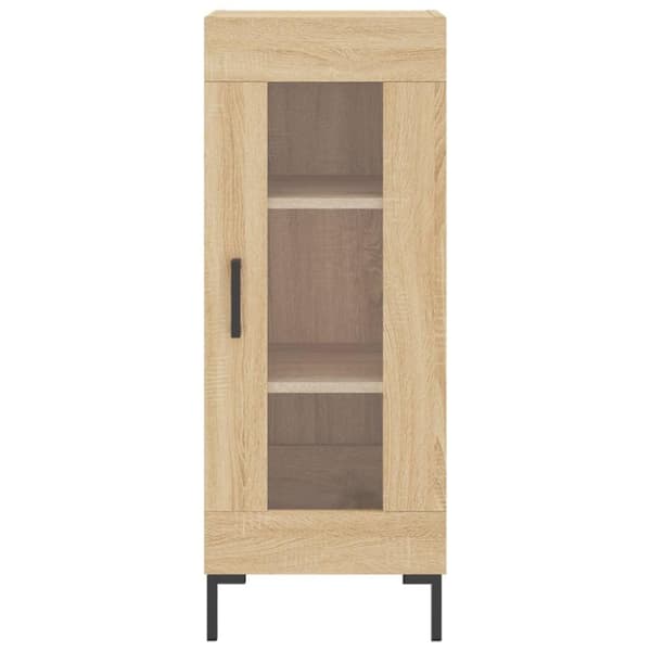 vidaXL Skänk sonoma-ek 34,5x34x90 cm konstruerat trä