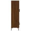 Miniatyrbillede 7 af 11: vidaXL skab 69,5x31x115 cm konstrueret træ brun sonoma-eg