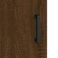 Miniatyrbillede 10 af 11: vidaXL skab 69,5x31x115 cm konstrueret træ brun sonoma-eg