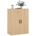 Miniatyrbilde 3 av 11: vidaXL Veggskap sonoma eik 69,5x34x90 cm