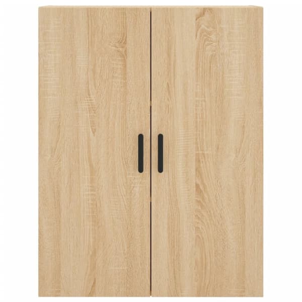 vidaXL Veggskap sonoma eik 69,5x34x90 cm