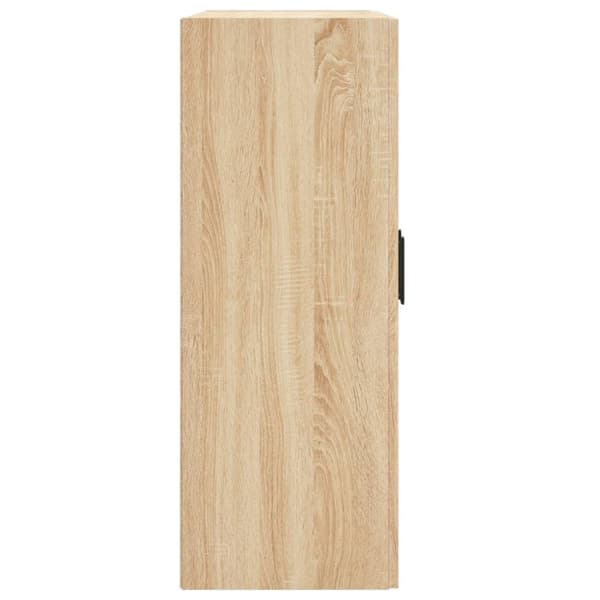 vidaXL Väggskåp sonoma-ek 69,5x34x90 cm konstruerat trä