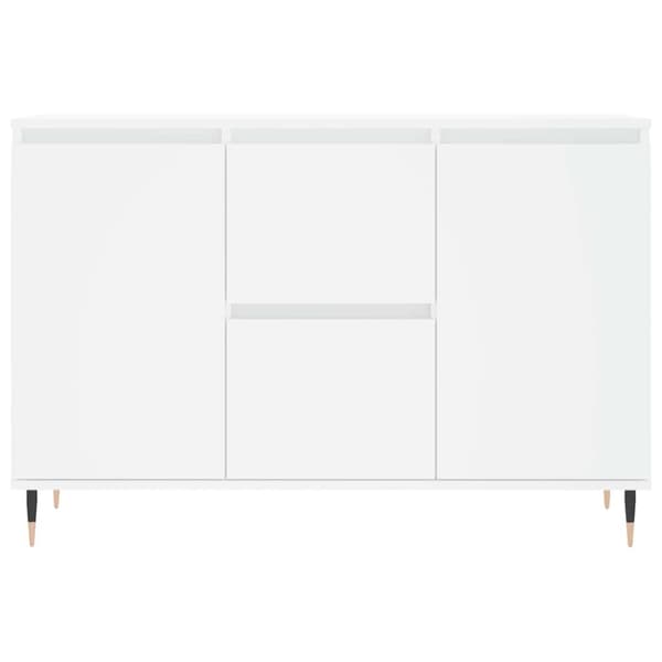 vidaXL Senkki valkoinen 104x35x70 cm tekninen puu