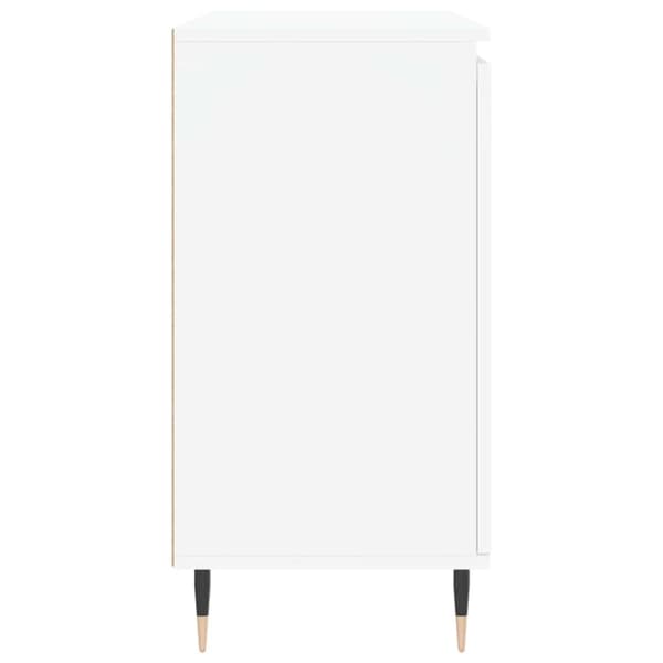 vidaXL Senkki valkoinen 104x35x70 cm tekninen puu
