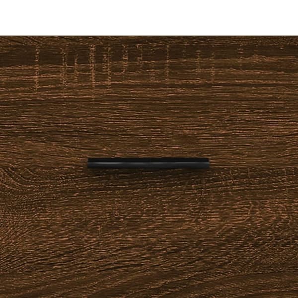 vidaXL Skjenk brun eik 100x36x60 cm konstruert tre