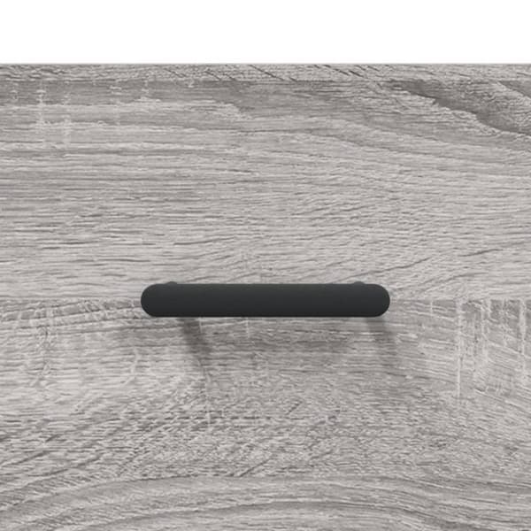 vidaXL Senkki harmaa Sonoma 69,5x34x90 cm tekninen puu