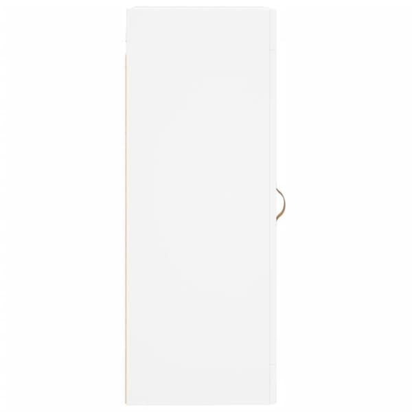 vidaXL vægskab 34,5x34x90 cm konstrueret træ hvid