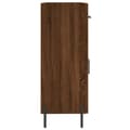 Pikkukuva 6 / 11: vidaXL Senkki ruskea tammi 69,5x34x90 cm tekninen puu