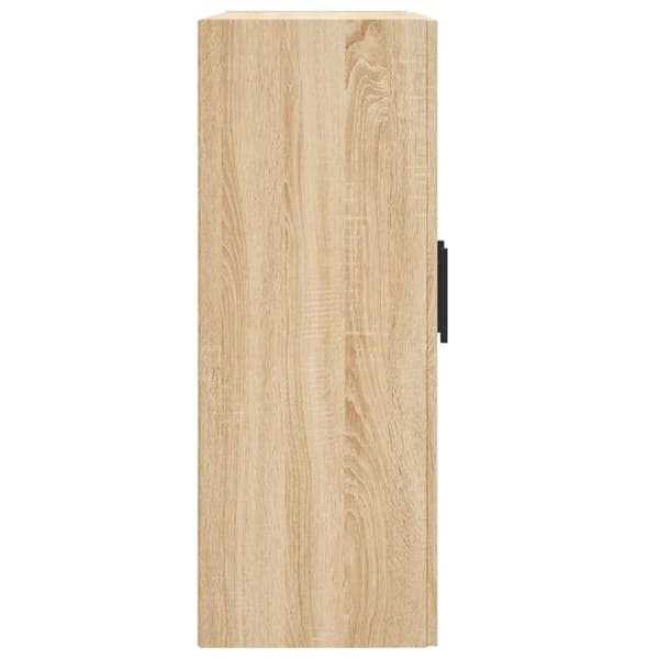 vidaXL vægskab 69,5x34x90 cm konstrueret træ sonoma-eg