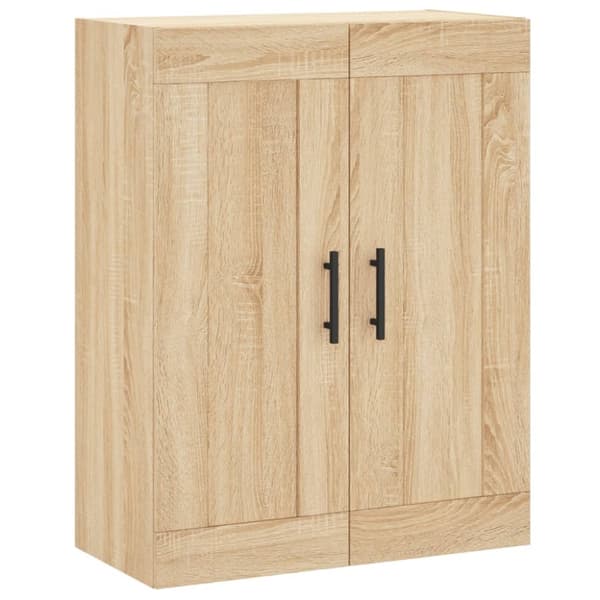 vidaXL vægskab 69,5x34x90 cm konstrueret træ sonoma-eg