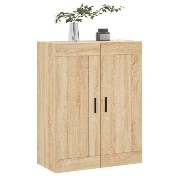 vidaXL Väggskåp sonoma-ek 69,5x34x90 cm konstruerat trä