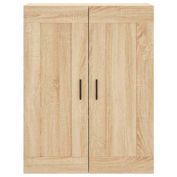 vidaXL Väggskåp sonoma-ek 69,5x34x90 cm konstruerat trä