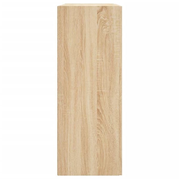 vidaXL Väggskåp sonoma-ek 69,5x34x90 cm konstruerat trä