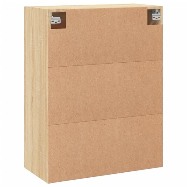 vidaXL Väggskåp sonoma-ek 69,5x34x90 cm konstruerat trä