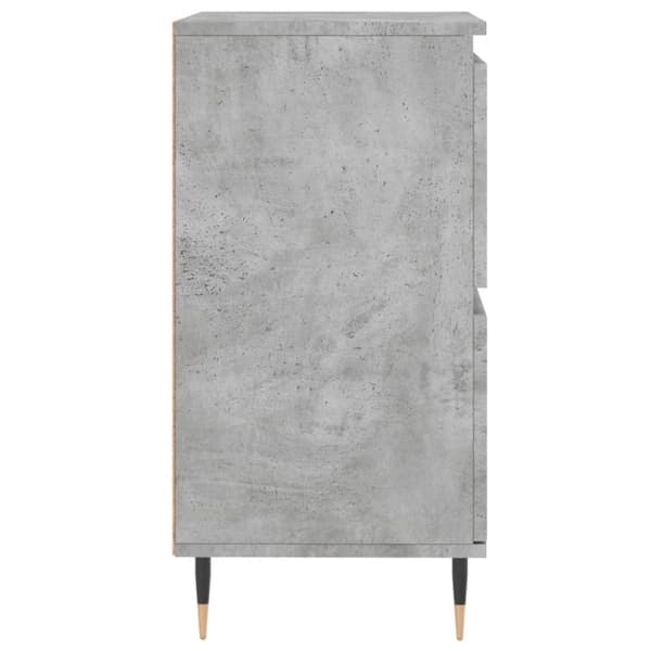 vidaXL skænk 60x35x70 cm konstrueret træ betongrå