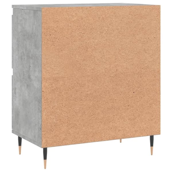 vidaXL skænk 60x35x70 cm konstrueret træ betongrå