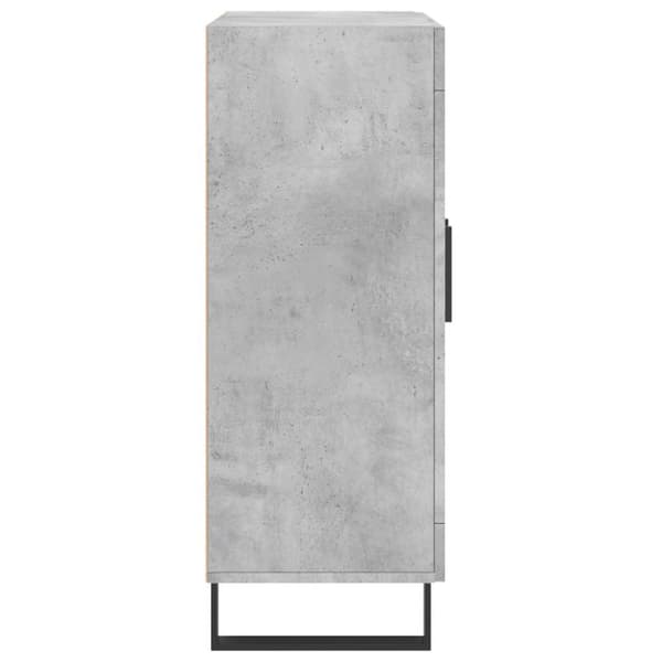 vidaXL skænk 69,5x34x90 cm konstrueret træ betongrå