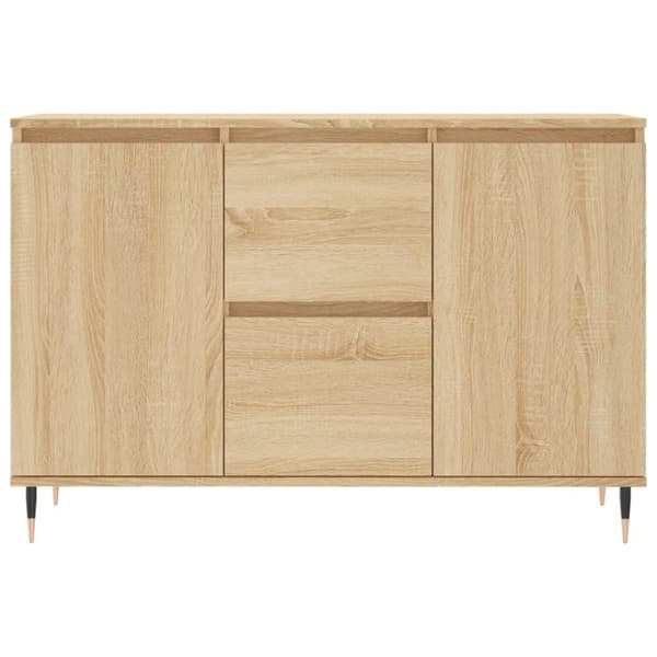 vidaXL Senkki Sonoma-tammi 104x35x70 cm tekninen puu