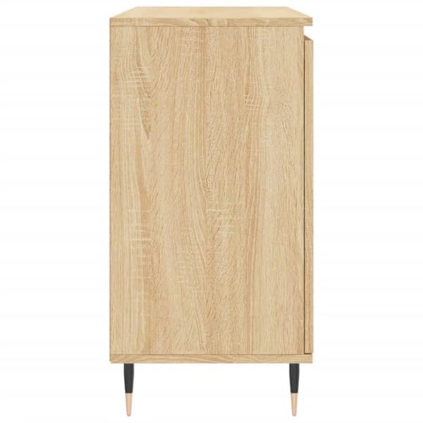 vidaXL Senkki Sonoma-tammi 104x35x70 cm tekninen puu