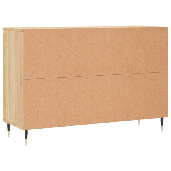 vidaXL Senkki Sonoma-tammi 104x35x70 cm tekninen puu