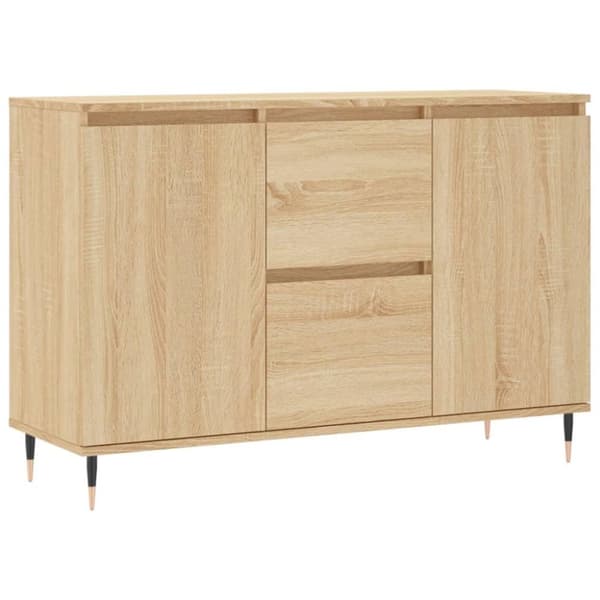 vidaXL Senkki Sonoma-tammi 104x35x70 cm tekninen puu