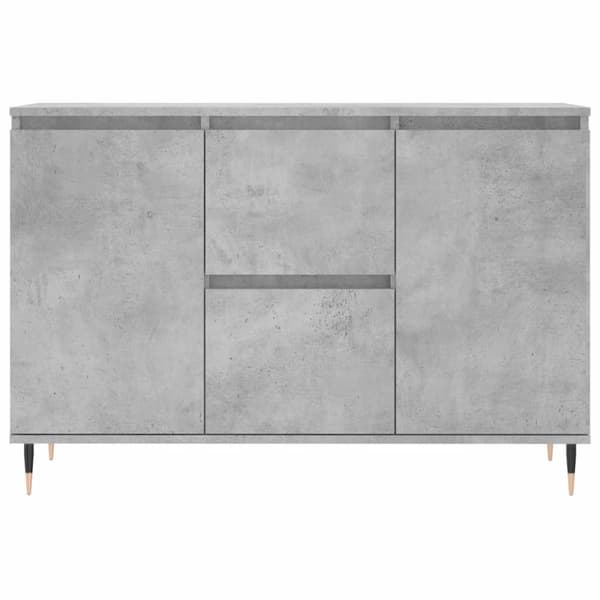 vidaXL Skjenk grå 104x35x70 cm konstruert tre