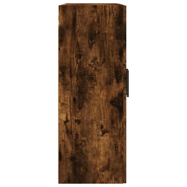 vidaXL væghængt skab 69,5x34x90 cm konstrueret træ røget sonoma-eg