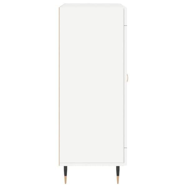 vidaXL Skåp vit 69,5x34x90 cm konstruerat trä