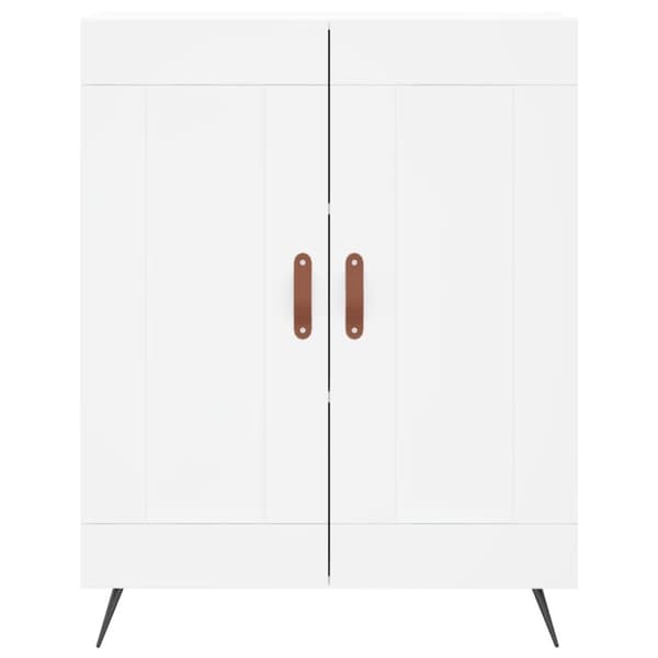 vidaXL Skåp vit 69,5x34x90 cm konstruerat trä