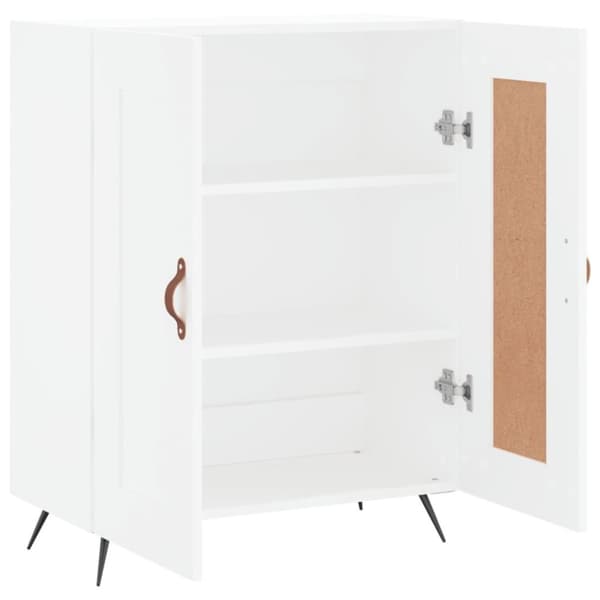 vidaXL Skåp vit 69,5x34x90 cm konstruerat trä