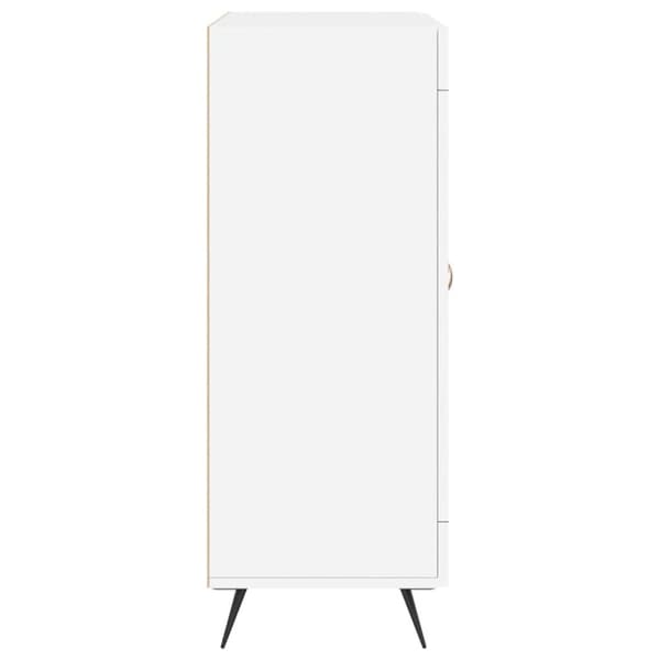 vidaXL Skåp vit 69,5x34x90 cm konstruerat trä