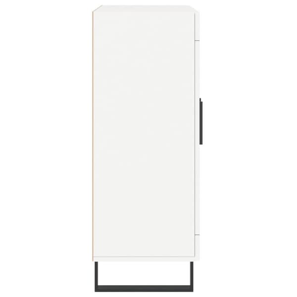 vidaXL skænk 69,5x34x90 cm konstrueret træ hvid