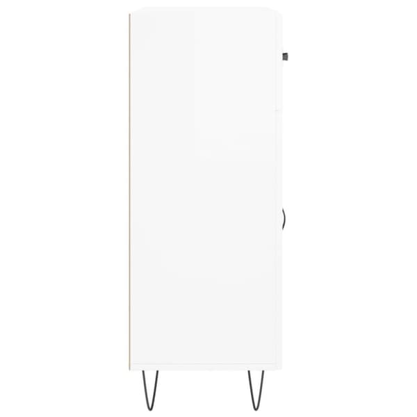 vidaXL Skåp vit 69,5x34x90 cm konstruerat trä