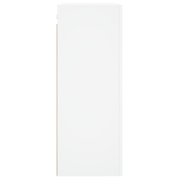 vidaXL væghængt skab 69,5x34x90 cm hvid