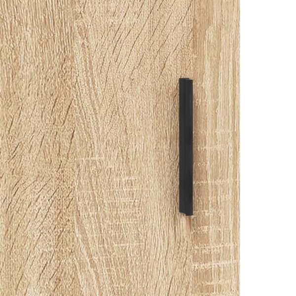 vidaXL Skjenk sonoma eik 100x36x60 cm konstruert tre