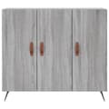 Pikkukuva 5 / 11: vidaXL Senkki harmaa Sonoma 90x34x80 cm tekninen puu