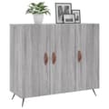 Pikkukuva 2 / 11: vidaXL Senkki harmaa Sonoma 90x34x80 cm tekninen puu