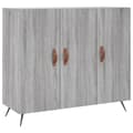 Pikkukuva 1 / 11: vidaXL Senkki harmaa Sonoma 90x34x80 cm tekninen puu
