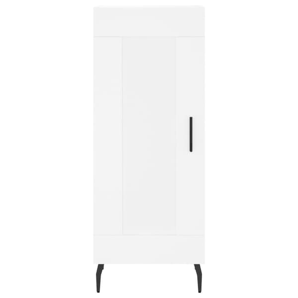 vidaXL skænk 34,5x34x90 cm konstrueret træ hvid