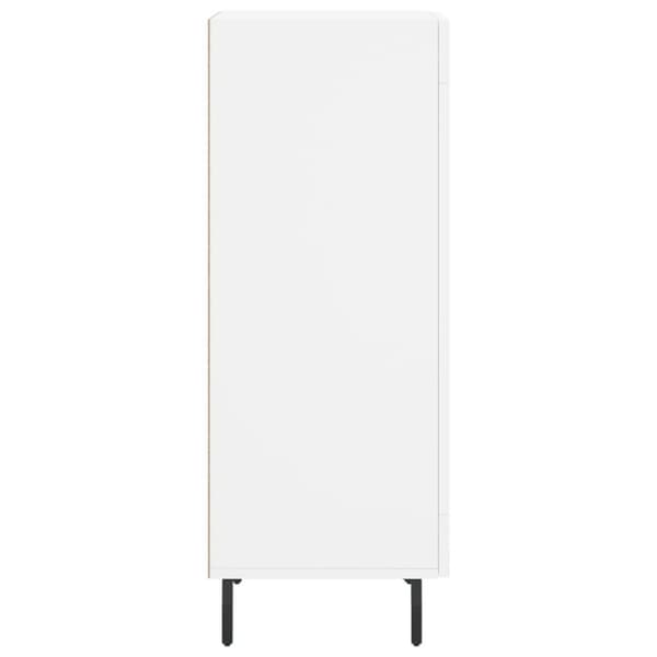 vidaXL skænk 34,5x34x90 cm konstrueret træ hvid