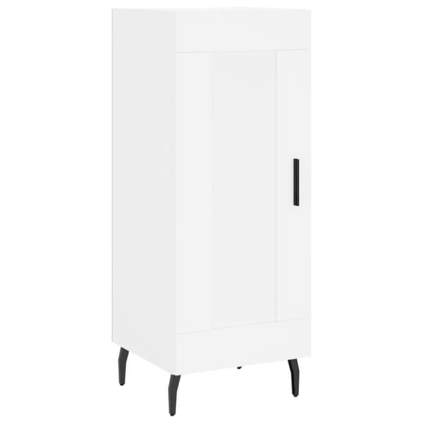 vidaXL skænk 34,5x34x90 cm konstrueret træ hvid