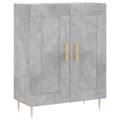 Pikkukuva 1 / 11: vidaXL Senkki betoninharmaa 69,5x34x90 cm tekninen puu