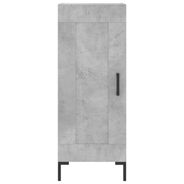 vidaXL skænk 34,5x34x90 cm konstrueret træ betongrå