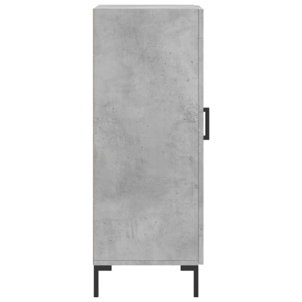 vidaXL skænk 34,5x34x90 cm konstrueret træ betongrå
