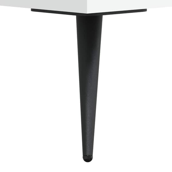 vidaXL skænk 69,5x34x90 cm konstrueret træ hvid