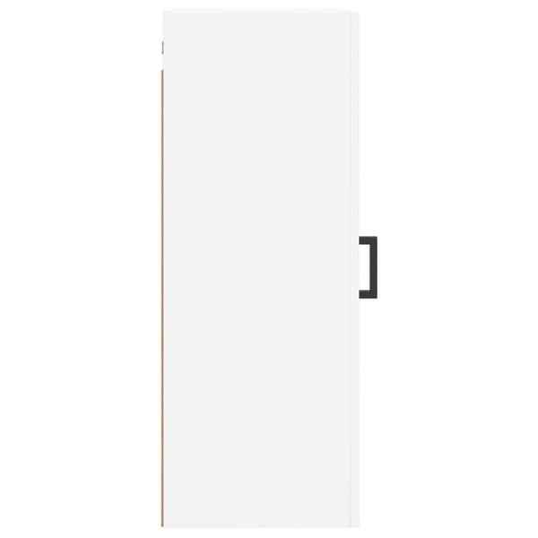 vidaXL Veggskap hvit 34,5x34x90 cm